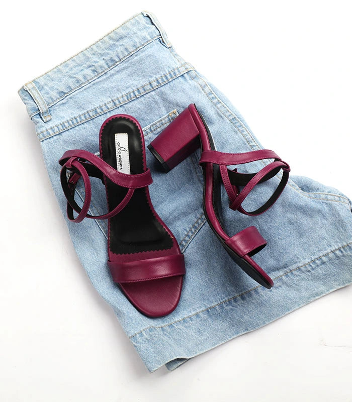 Caroline Classic Black Heels