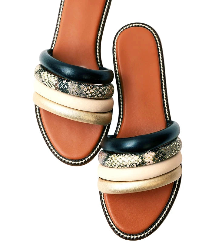 Cord Cushioned Strap Sliders