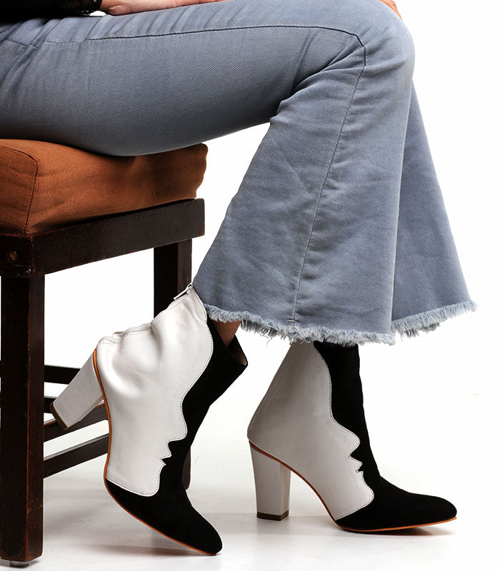 Gemini Ankle Length boots Black