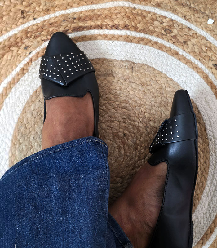Sublime Black Ballerina Flats
