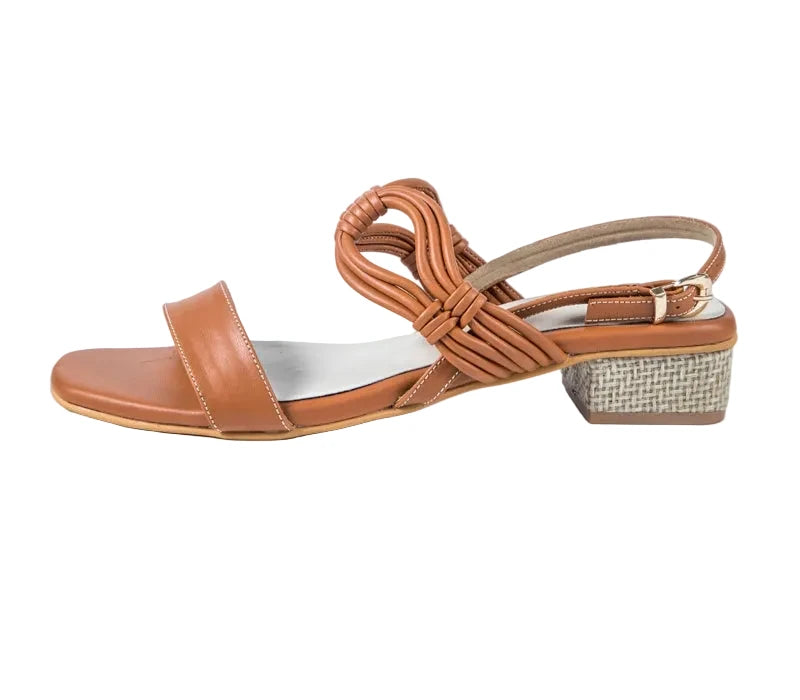 Oria Tan Sandals