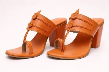 Saaj Kolhapuri Orange