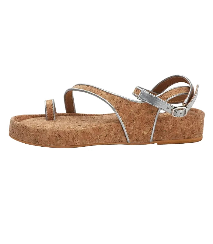 The Hippie Ankle Tie ups Cushioned Platform Heels