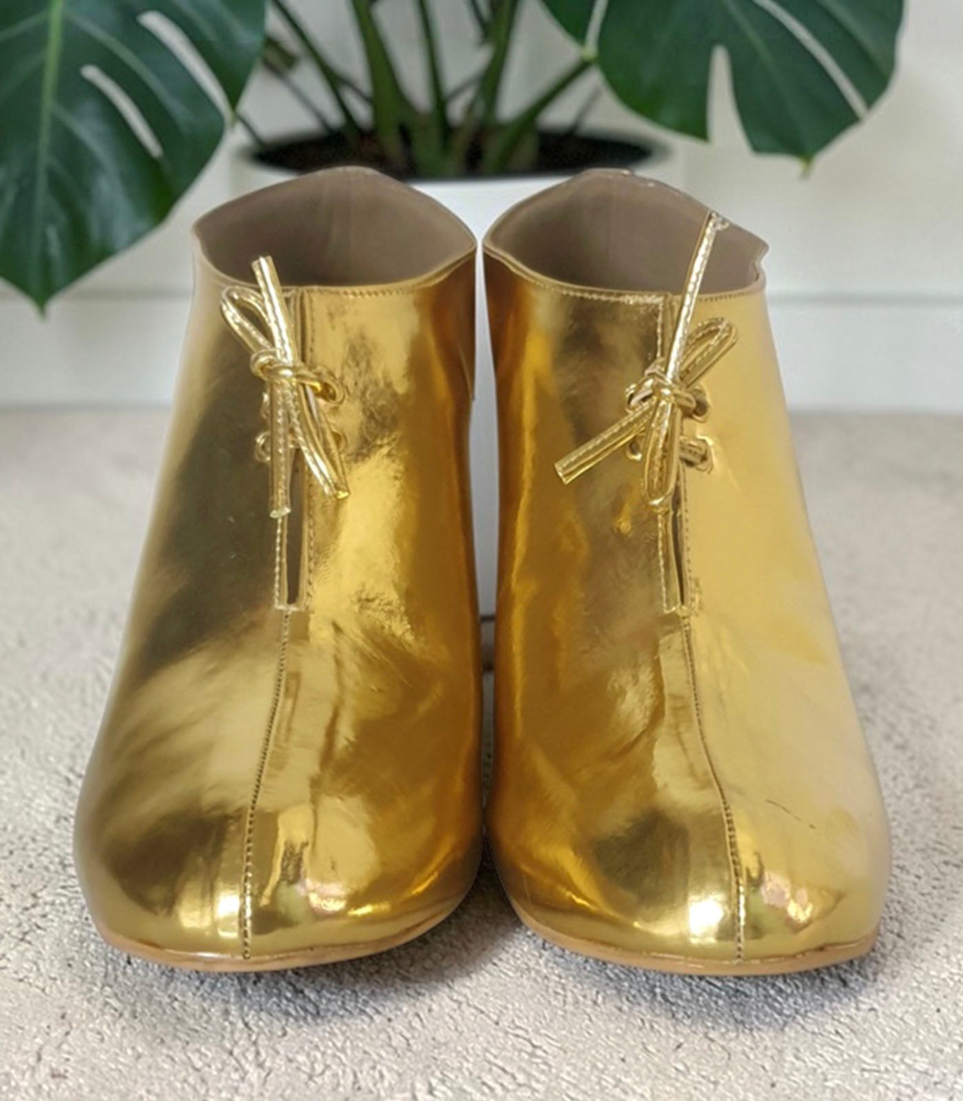 Celia- Classic Metallic Boots