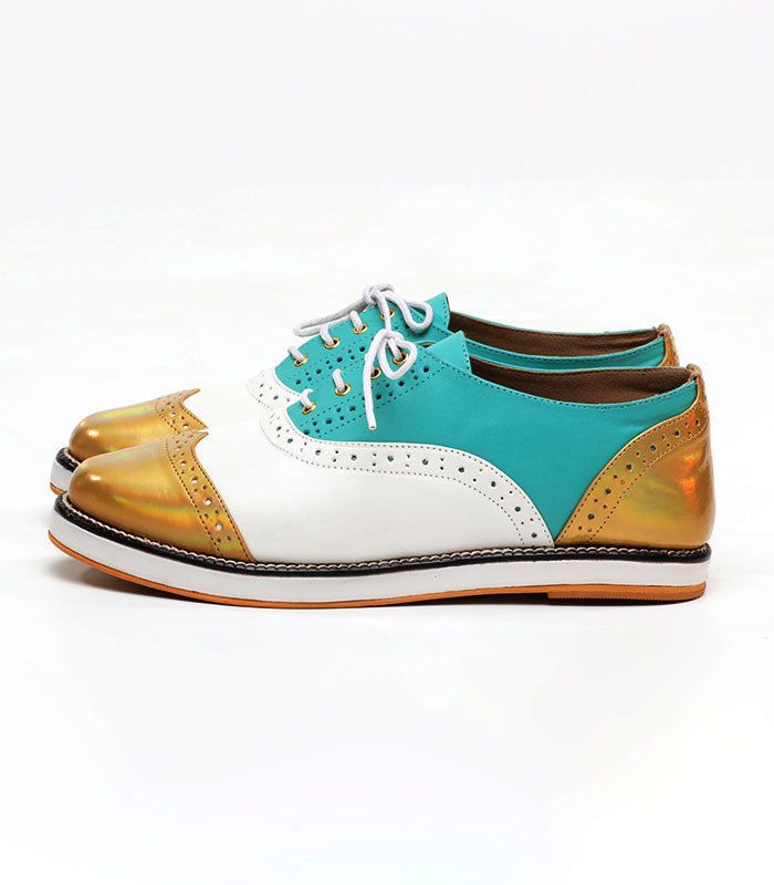 Whimsy Walks Lace Oxfords