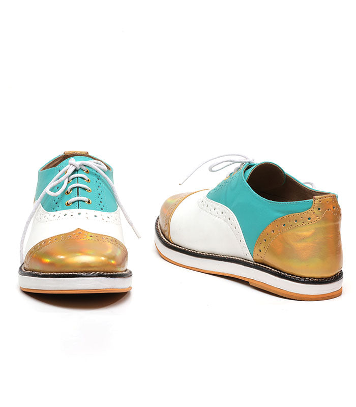 Whimsy Walks Lace Oxfords