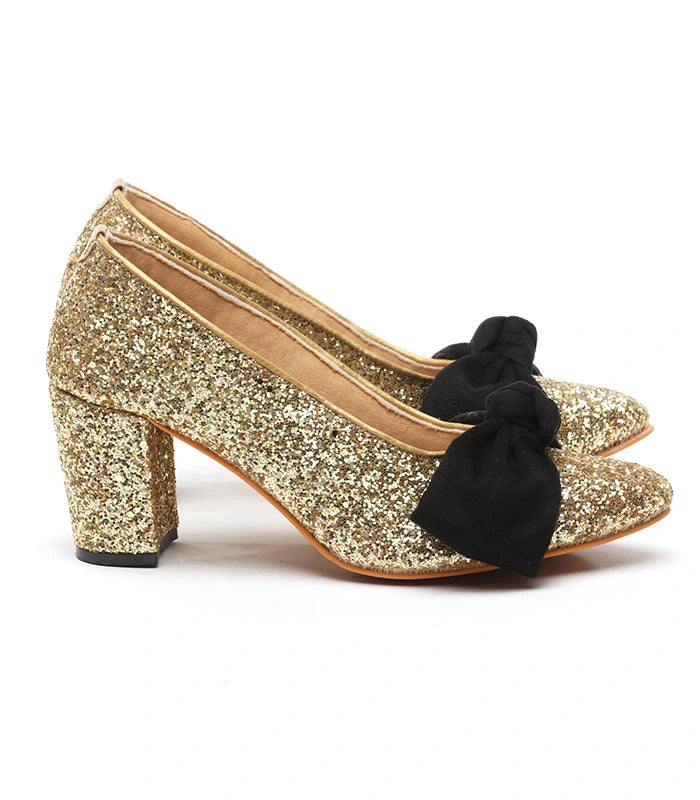 Be in love Bridal Heels in Gold