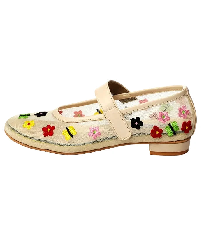 Becoming - Mesh Cushioned Shoes - Beige