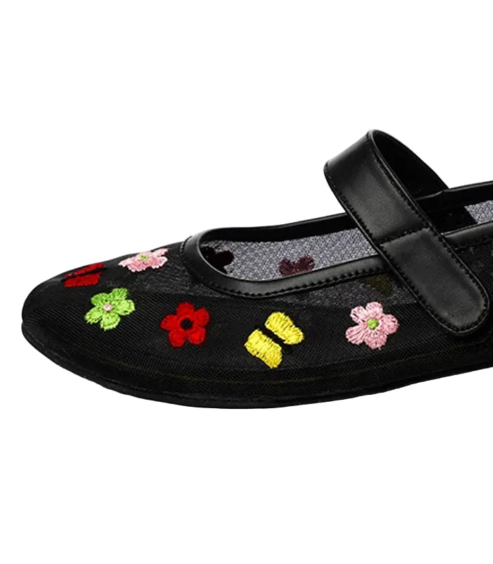 Becoming - Mesh Cushioned Shoes - Black