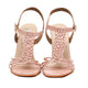 Calliope Bridal Heels Rose Gold