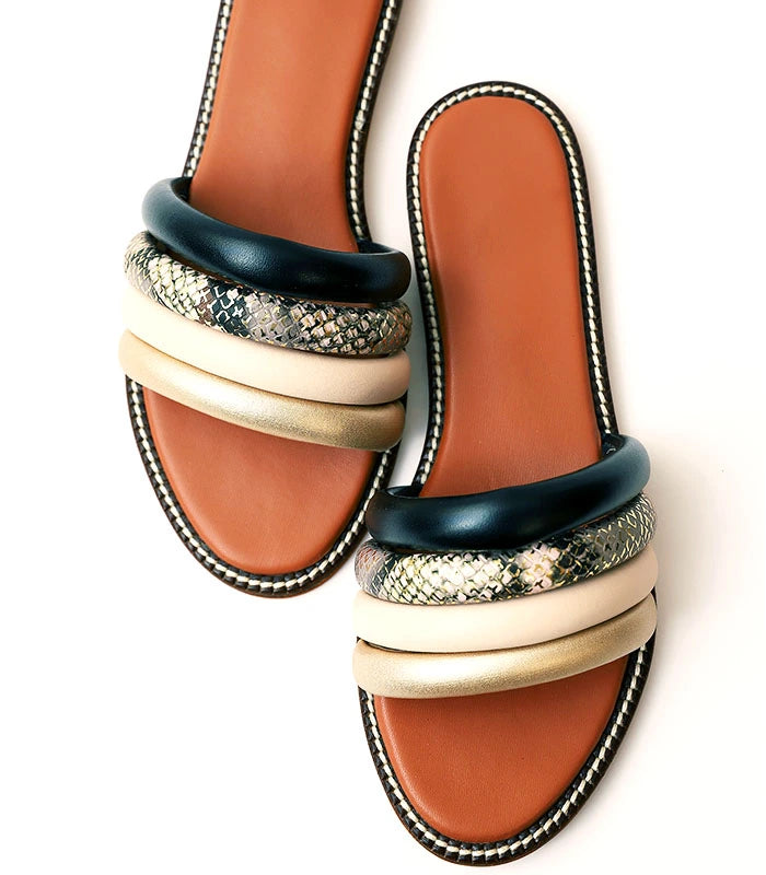 Cord Cushioned Strap Sliders