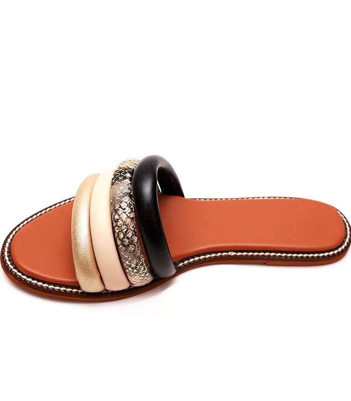 Cord Cushioned Strap Sliders