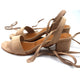 Evana Box Heel Tie up