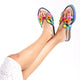 Freesia - Hand Embroidered Cushioned Sliders
