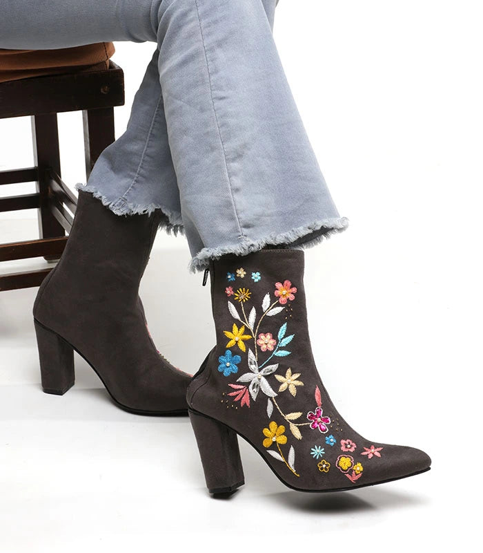 Modern Edge Ankle-Length Boots