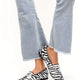 Not In Color Sequen Work Black and White Slipons