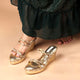 Ratan Hand embroidered Cushioned Festive Wedge Heels