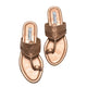 Saaj Kolhapuri Metallic Flats