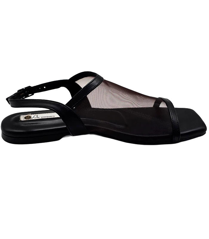 Unveiled Mesh Sandals