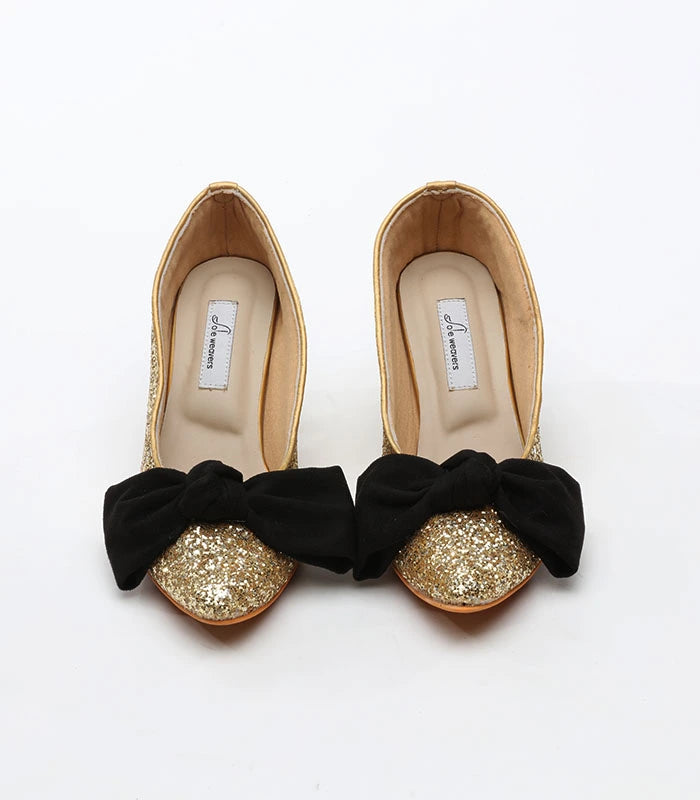 Be in love Bridal Heels in Gold