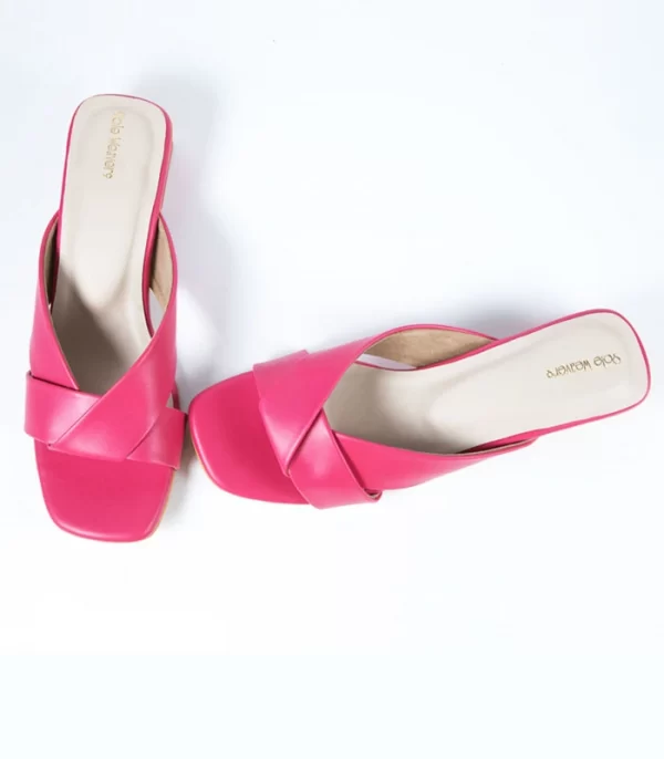 Azalea Mules Pink shoes Party wear Part shoes Heel shoes Heels for women Gift options for girls