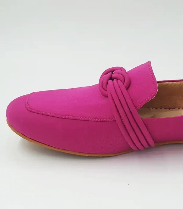 Solace Loafers Pink shoes Flat shoes slip on shoes Handmade
